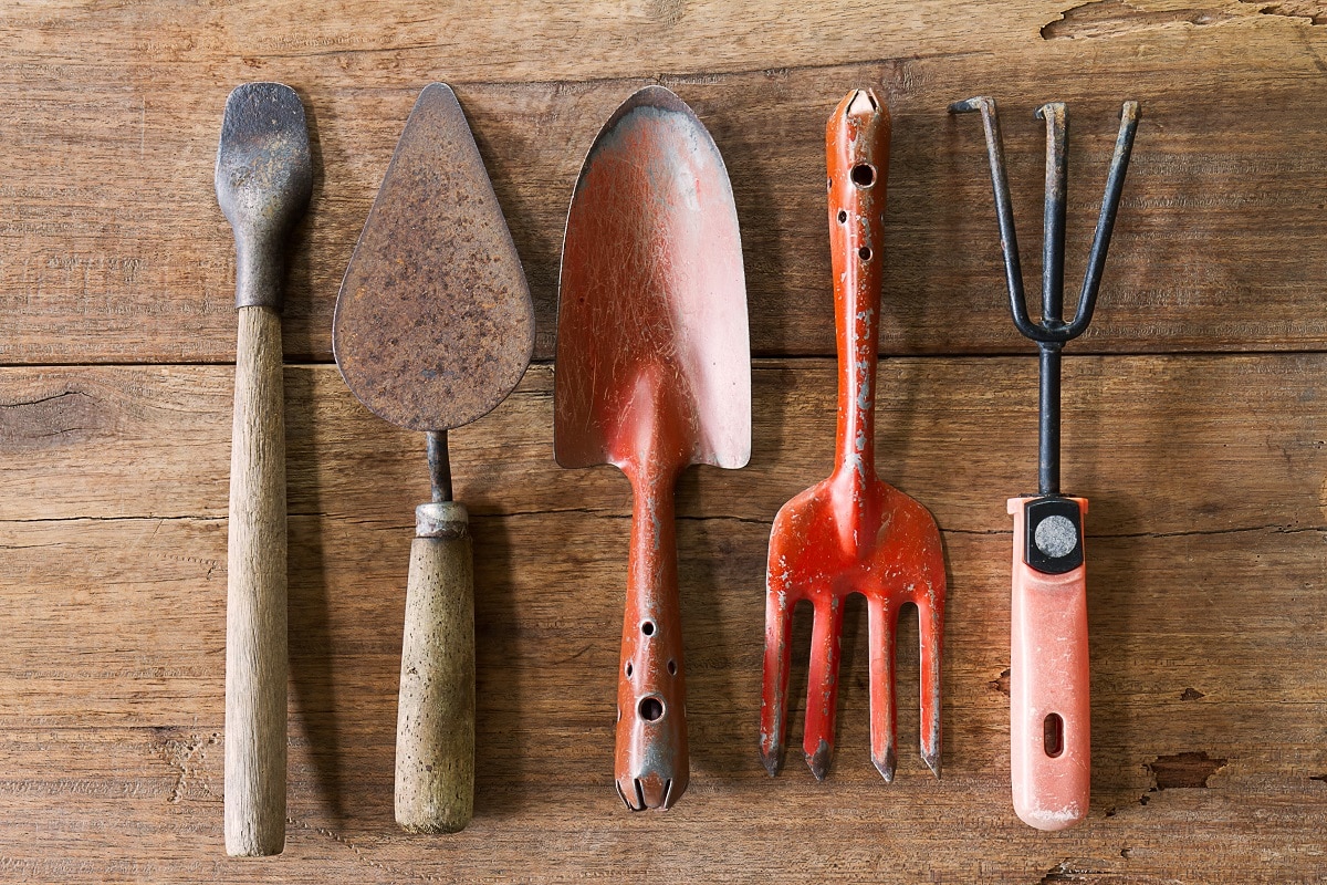 Old Garden Tools