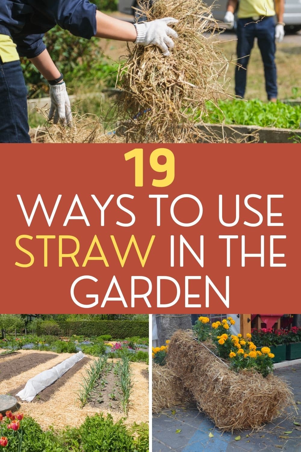 19 Smart Ways To Use Straw In The Garden Gardening