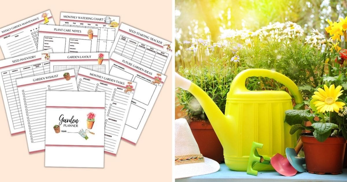 How to Plan Your Garden With Free Printable Planner - Gardening