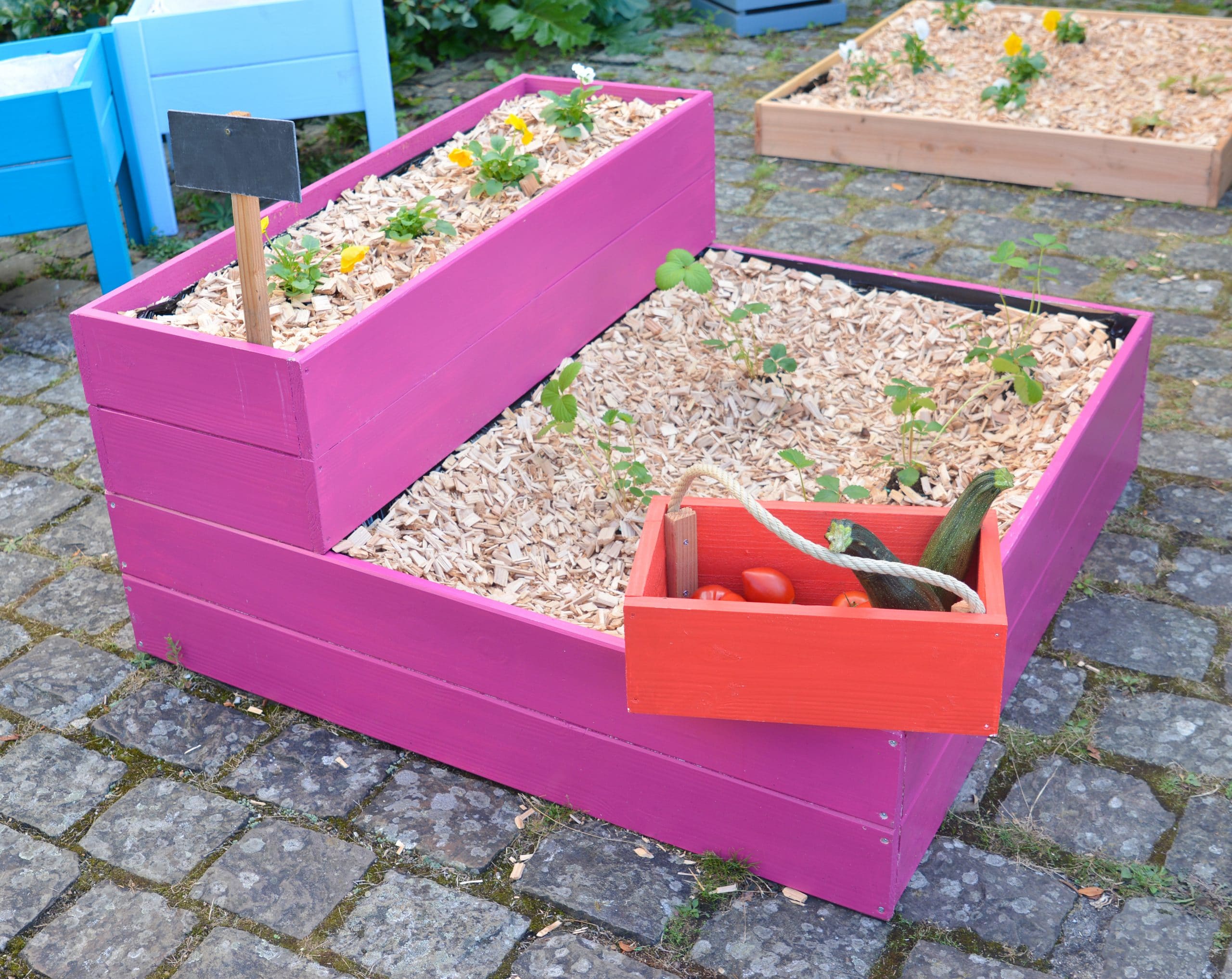 Sawdust planter