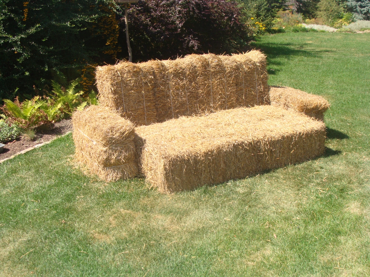 Straw Couch