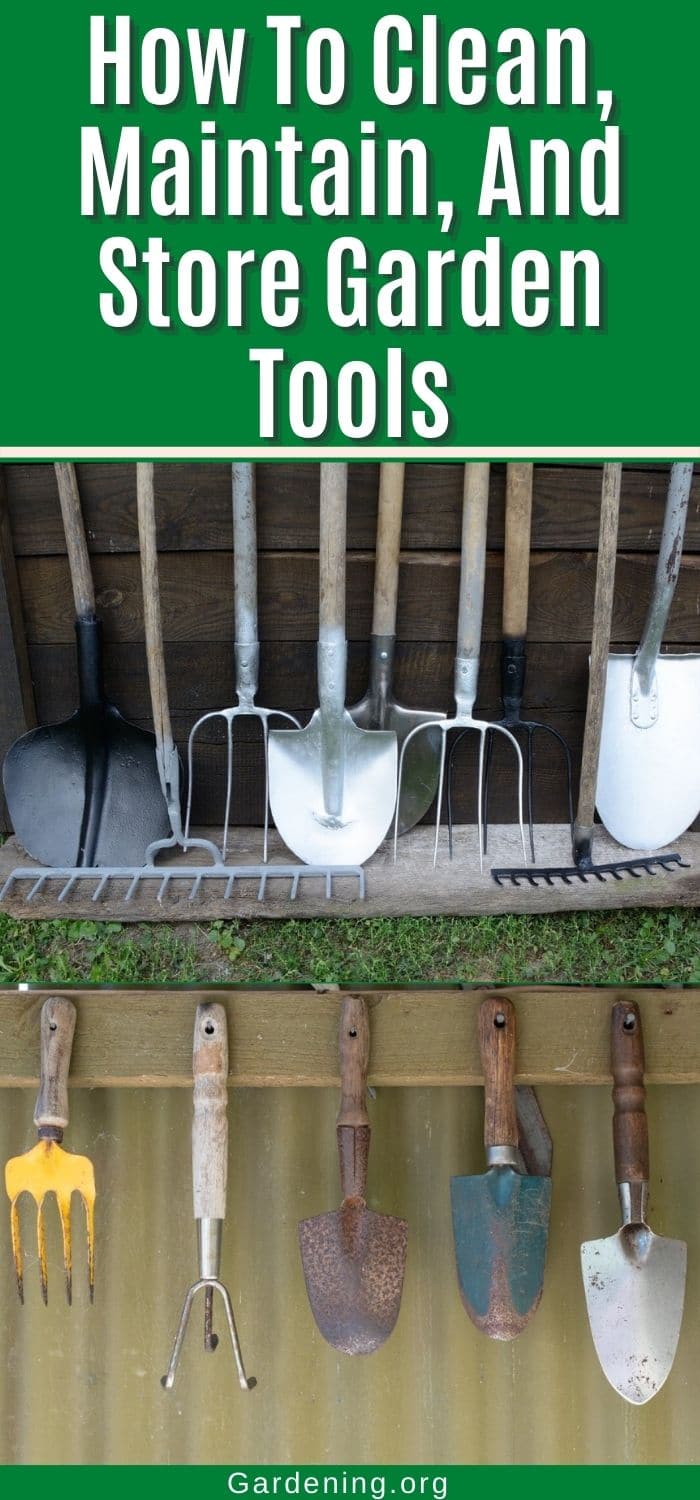 How To Clean, Maintain, And Store Garden Tools - Gardening
