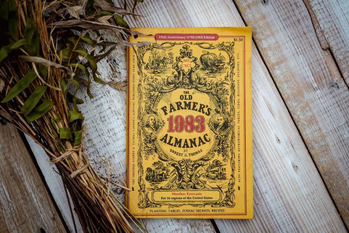 A copy of the 1983 Farmer's Almanac