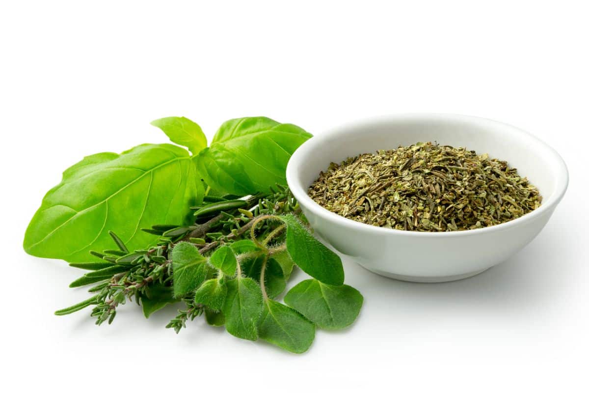 Homemade DIY herb seasonings made from homegrown herbs
