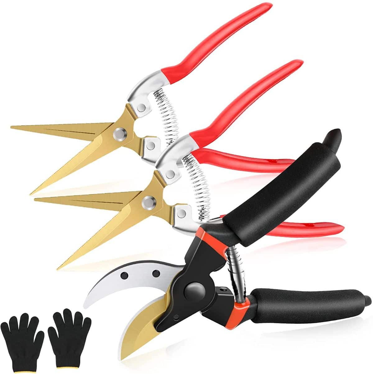 Handheld garden shears are a garden must have
