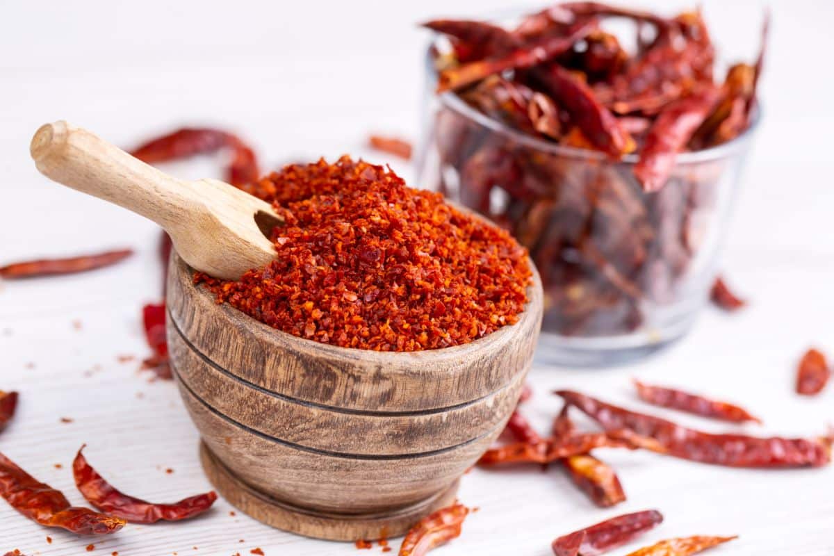 Aleppo peppers, one favored for chili powder and red pepper flakes