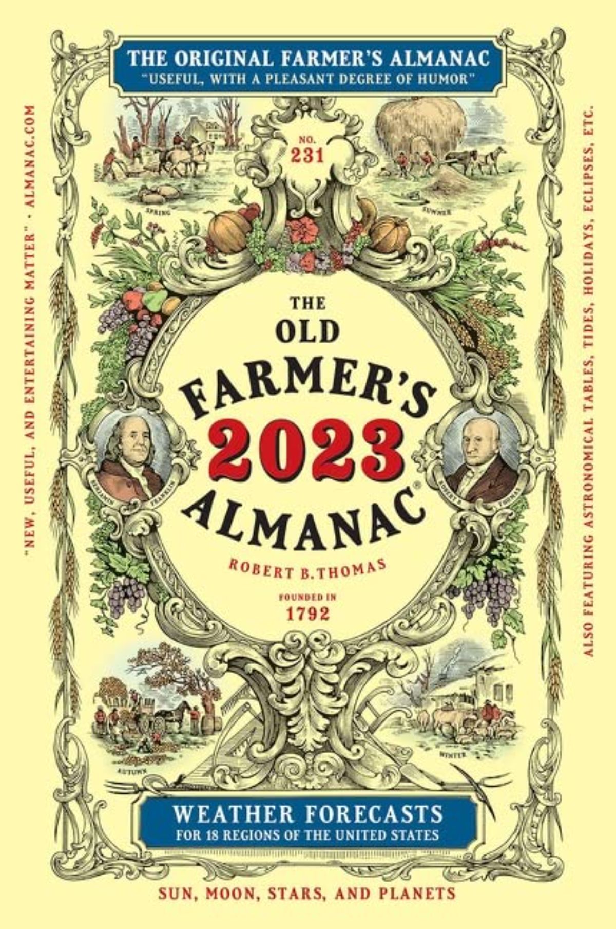 Book cover picture of the Old Farmer's Almanac 