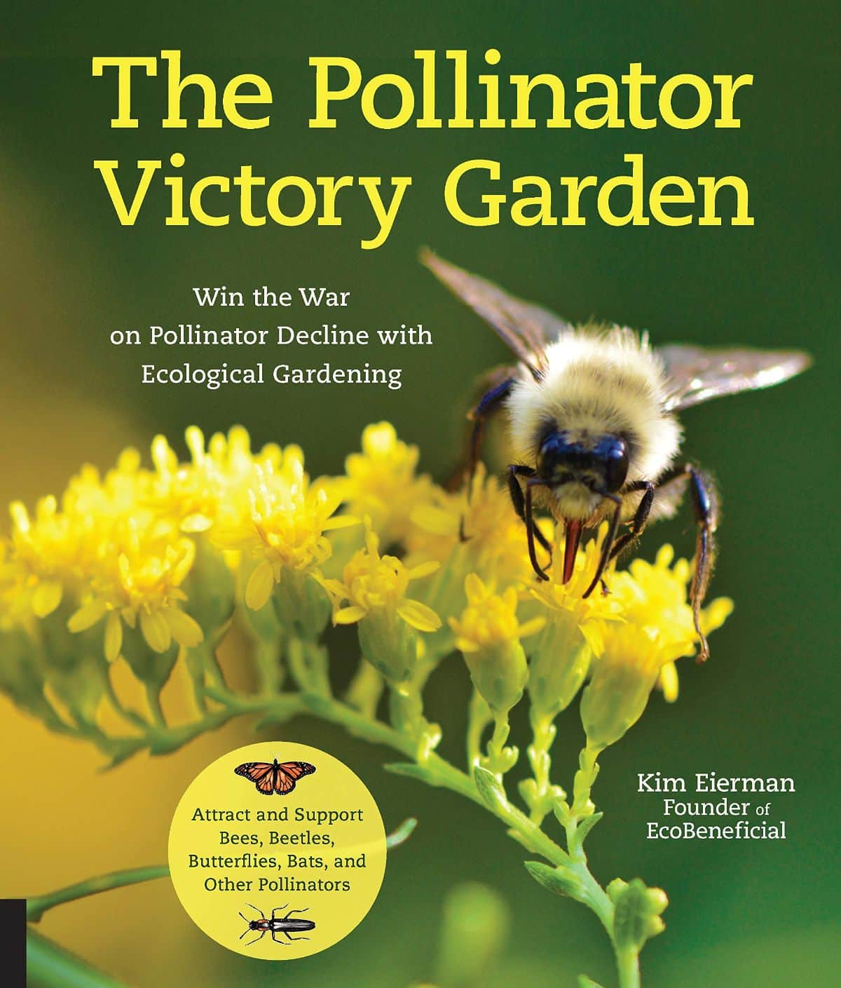 Picture of the book cover for the Pollinator Victory Garden