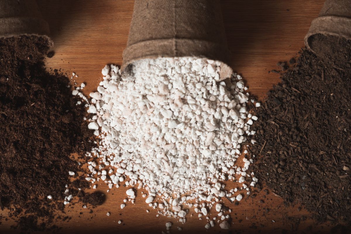 Three main ingredients of homemade seed starting soil mix