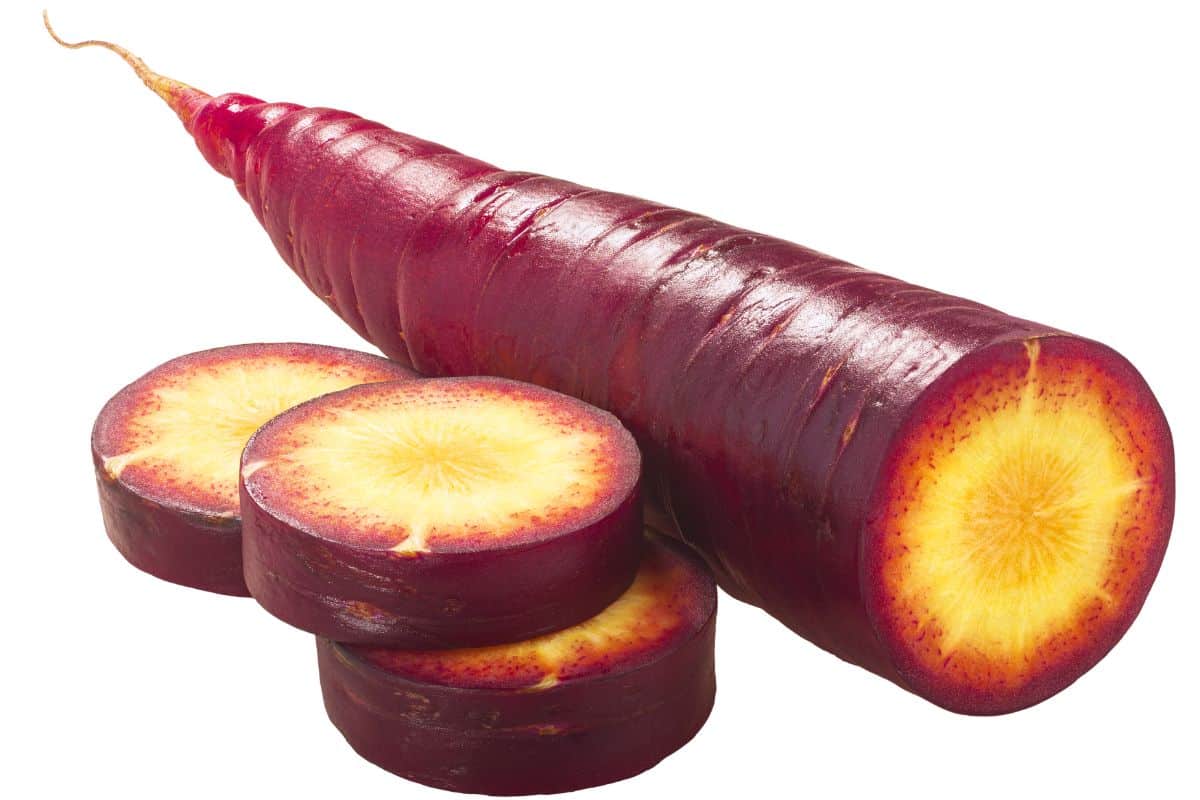 Cosmic purple carrots
