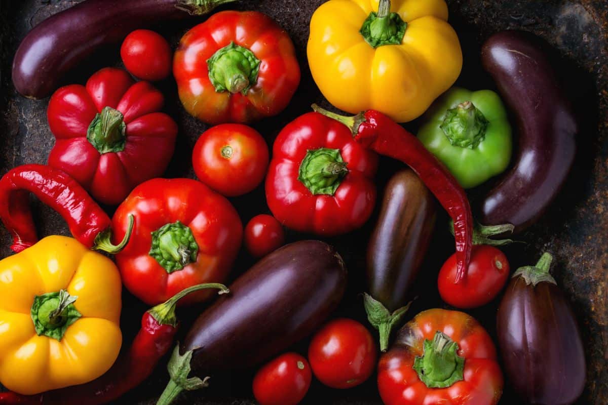 Related vegetables include eggplant, tomatoes, and peppers