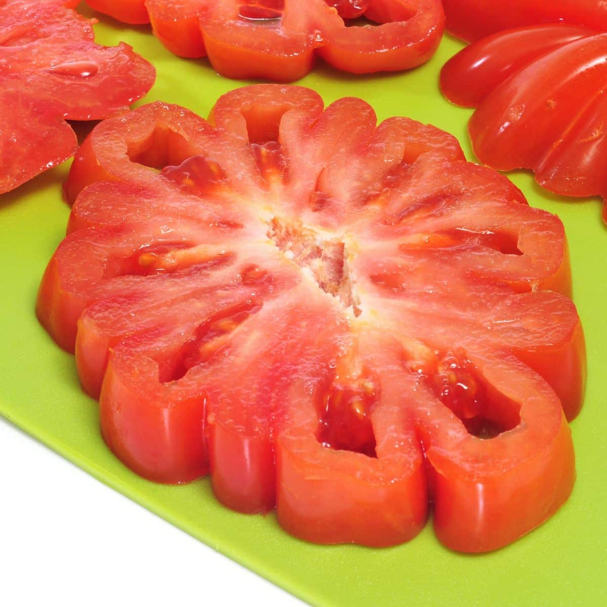 Zapotec tomato slices