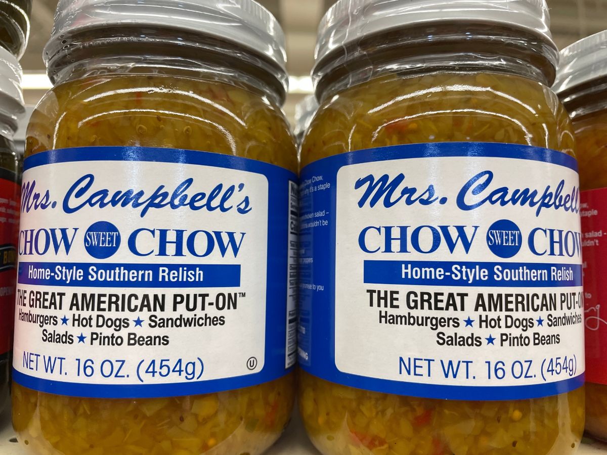 Jars of American Chow Chow