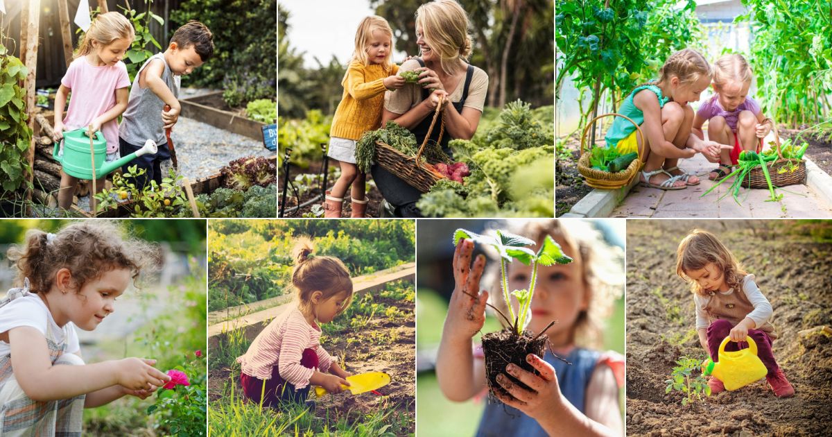 Puzzle 'Busy In The Garden' – 1000 Teile, 70x50 Cm, Nostalgische Gartenszene