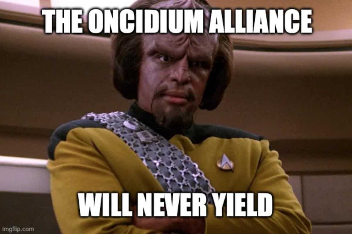 Oncidium alliance Star Trek meme