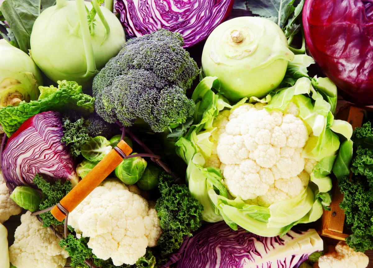 mixed brassica vegetables