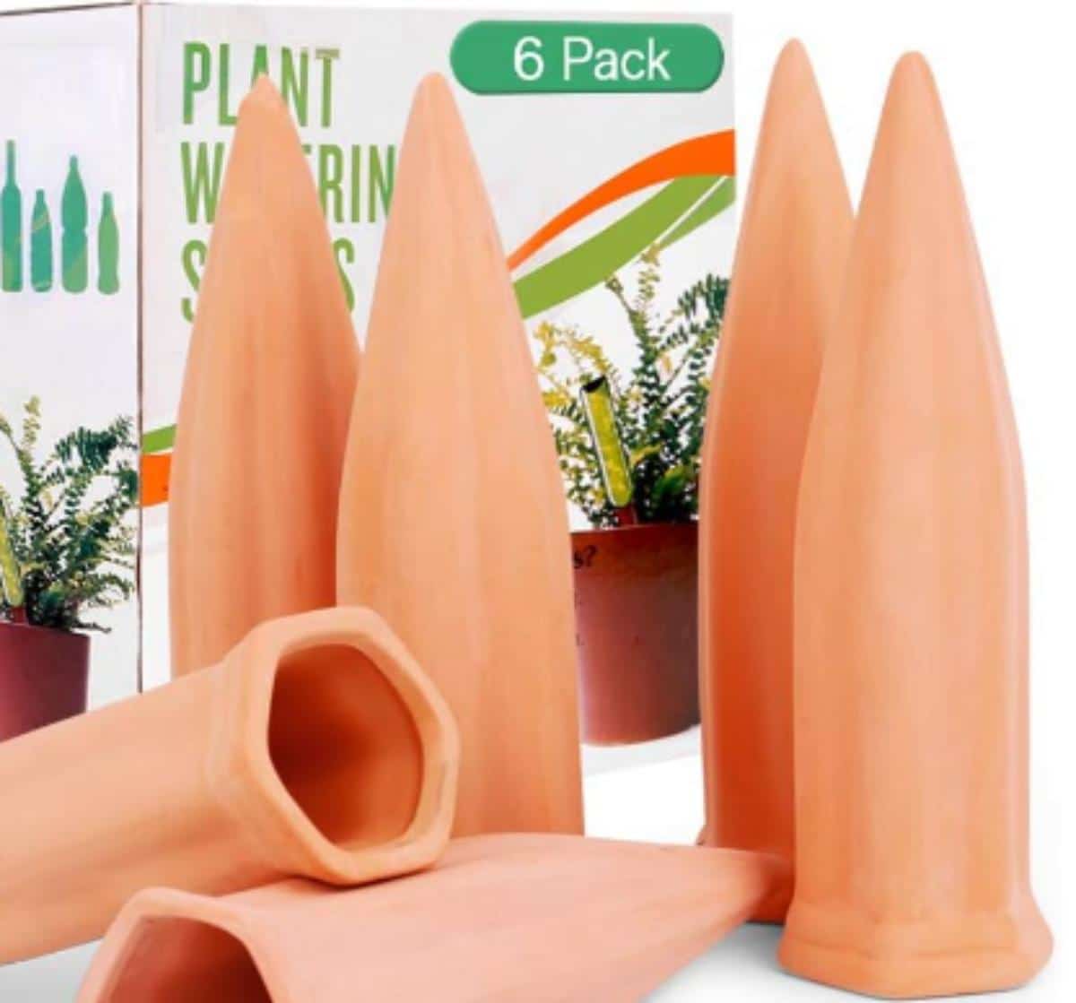 Terra Cotta water spikes