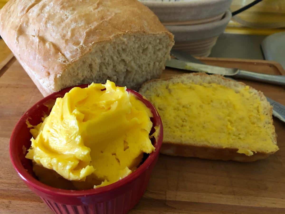 Butter for making compound herb butter