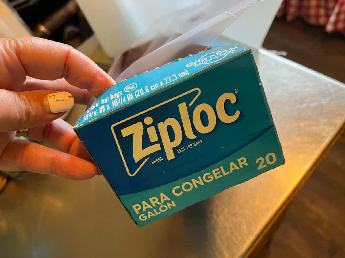 Ziploc freezer bags (TM) 
