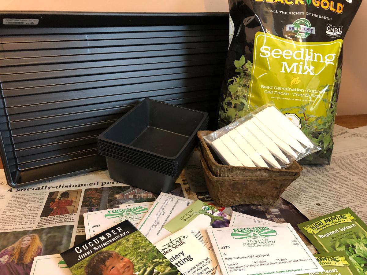 Seed Starting supplies