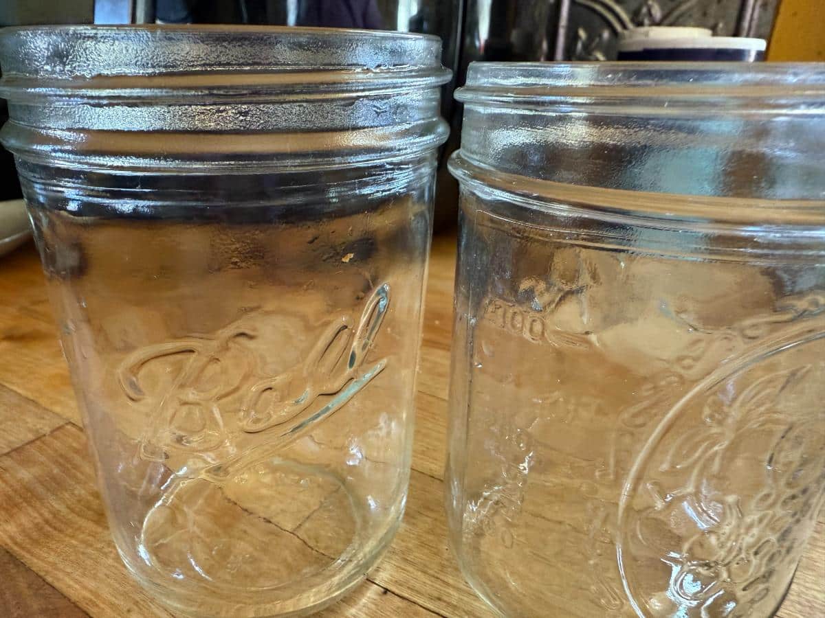 Freezer safe canning jars